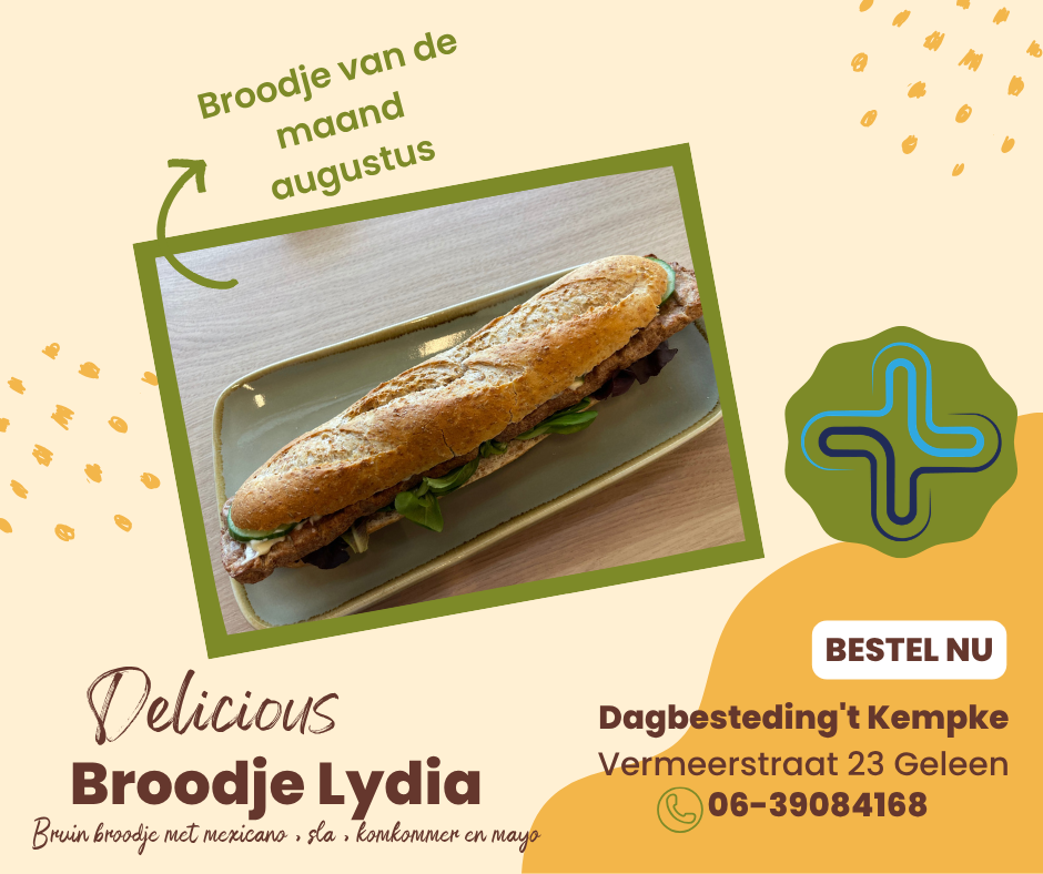 Broodje van de maand augustus